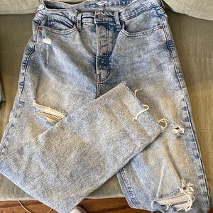 Old Navy Sky High Straight Extra High Rise Size 8